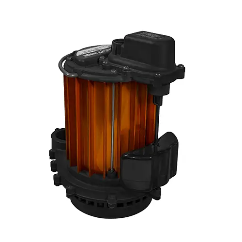 Back view of Liberty 237 Sump Pump