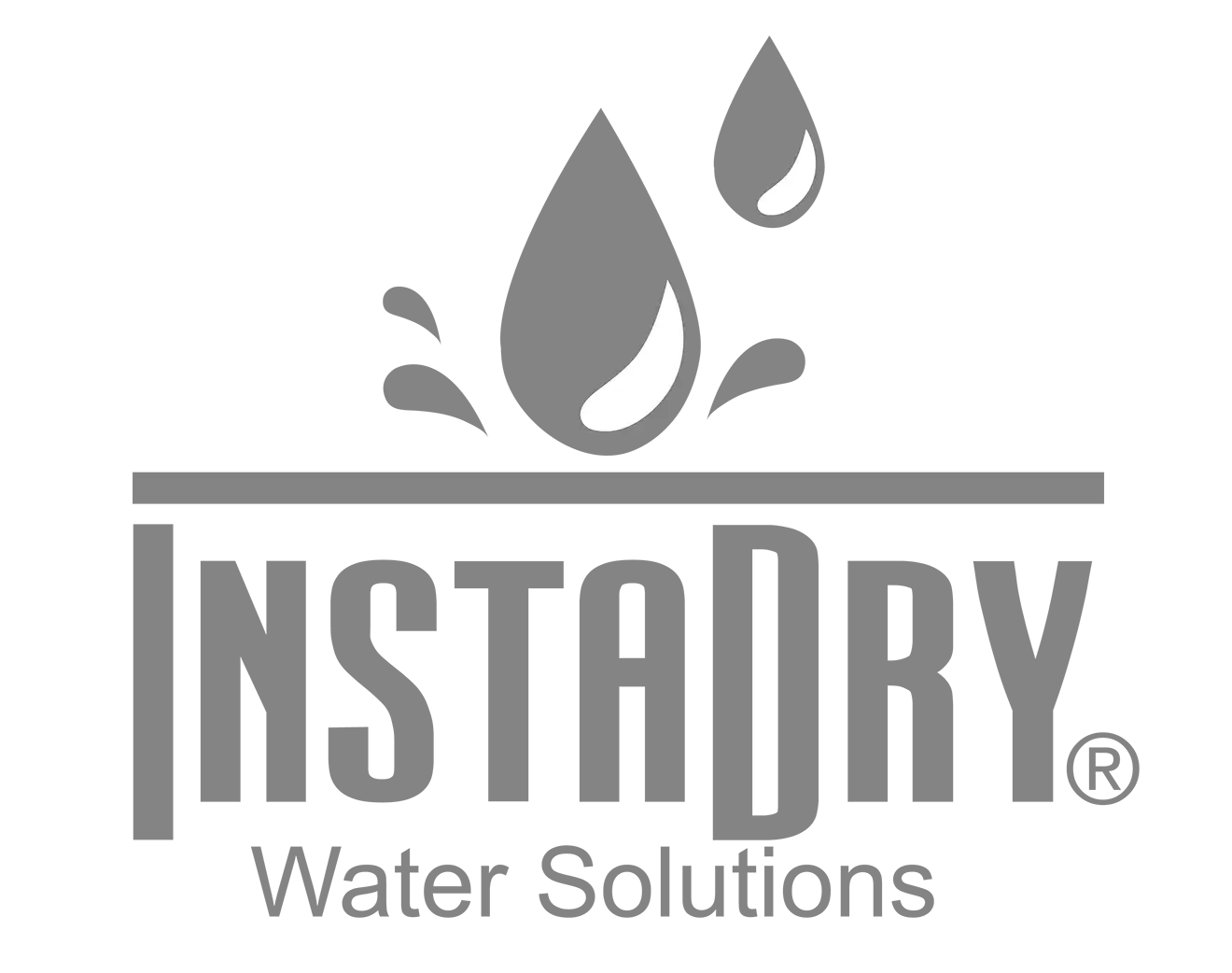 Front view of InstaDry logo Front view of InstaDry logo
